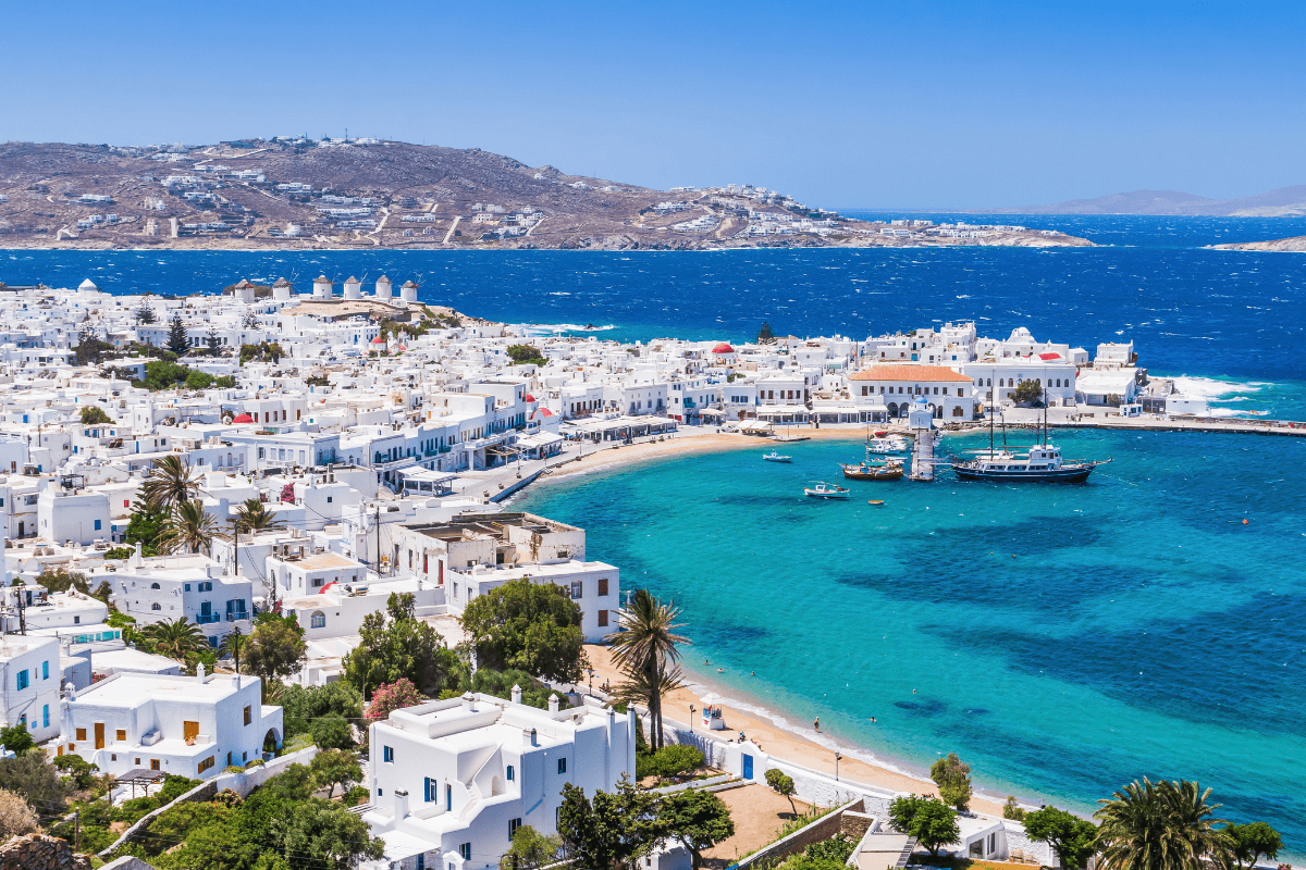 Santorini Multi-Island Day Trip: Mykonos