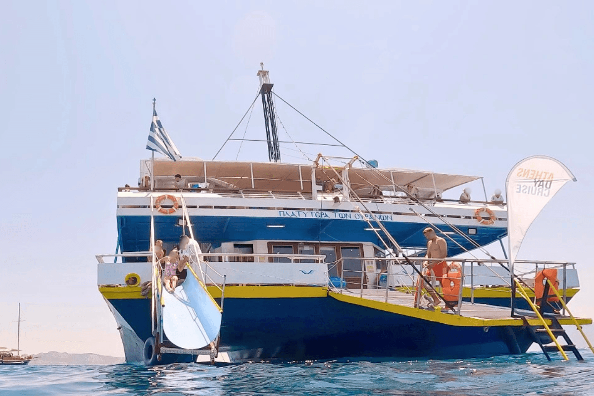 Athens Swimming Cruise - One Day Island Hopping
