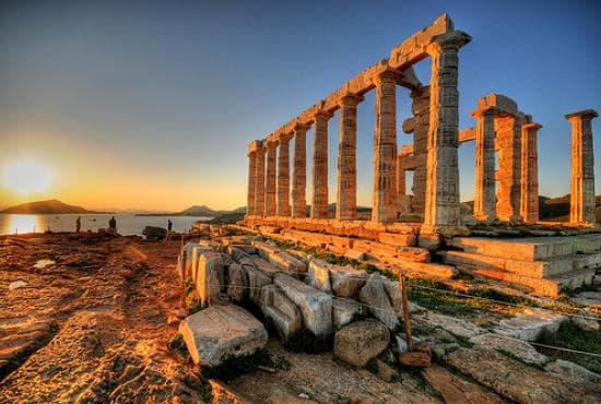 In Coach Cape Sounion - Afternoon Tour