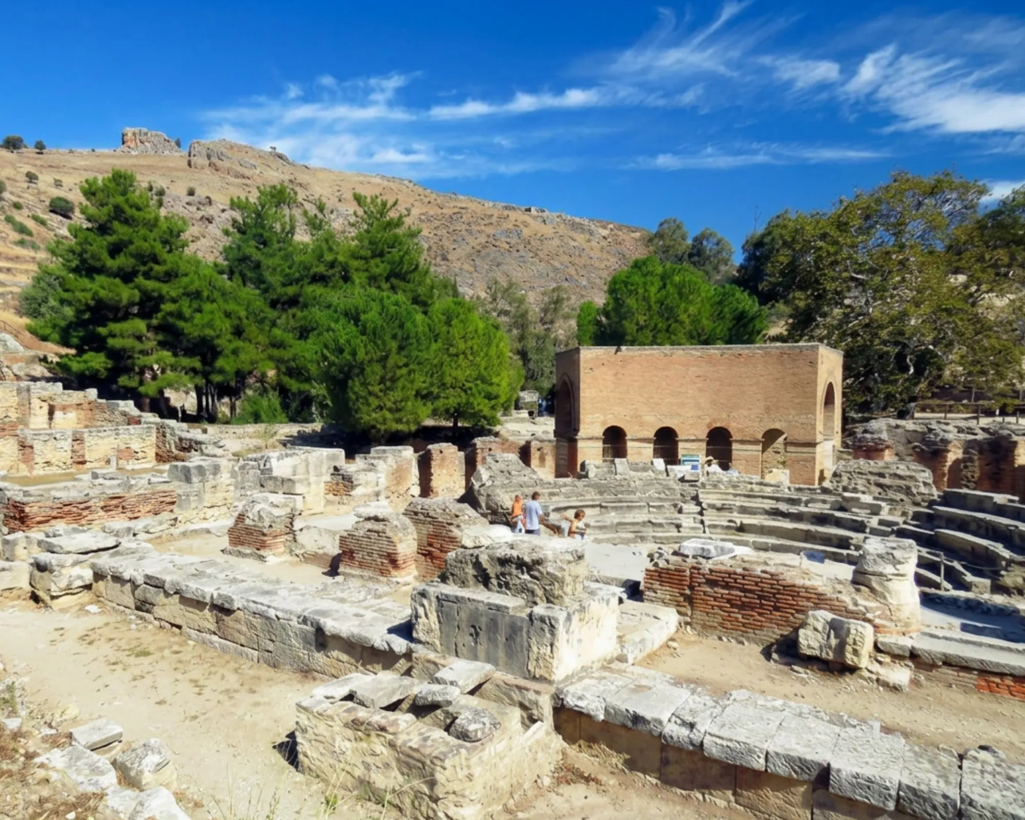 Ancient Wonders & Coastal Charms: Phaistos, Gortyna & Matala Tour