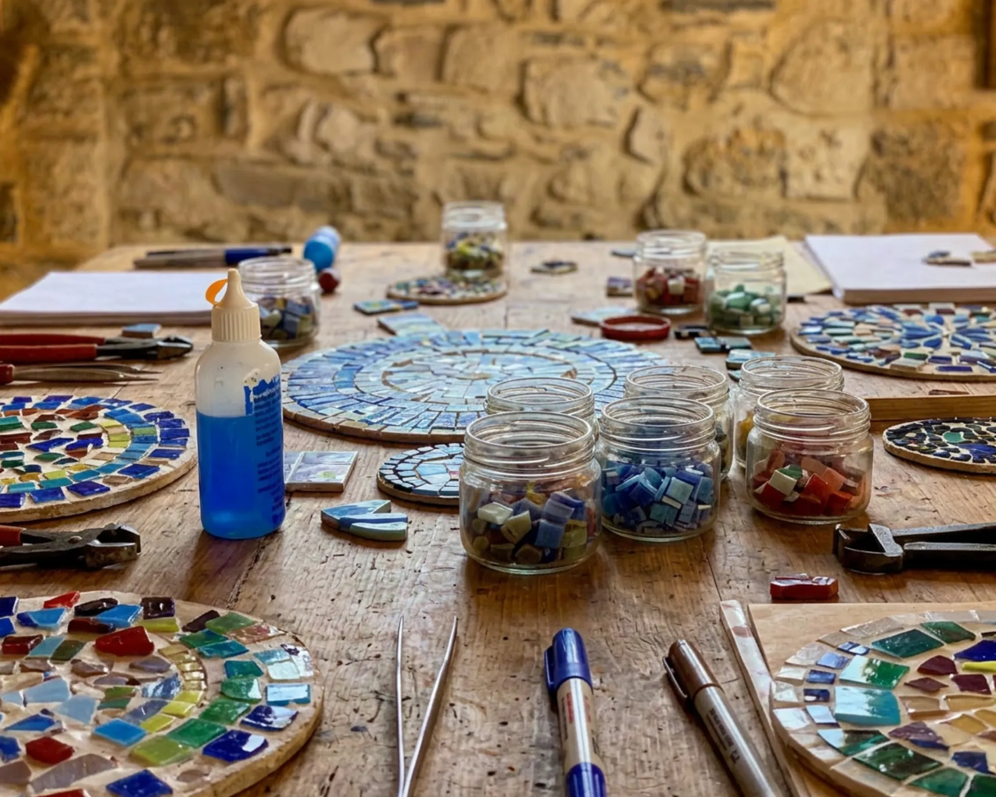 Crete in Colors: Painting & Mosaic Workshop Experience