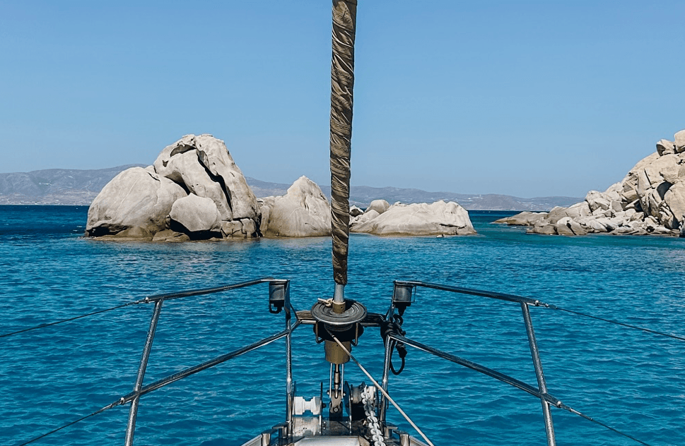 Sailing Yacht Cruises to the South Coast of Naxos or Paros