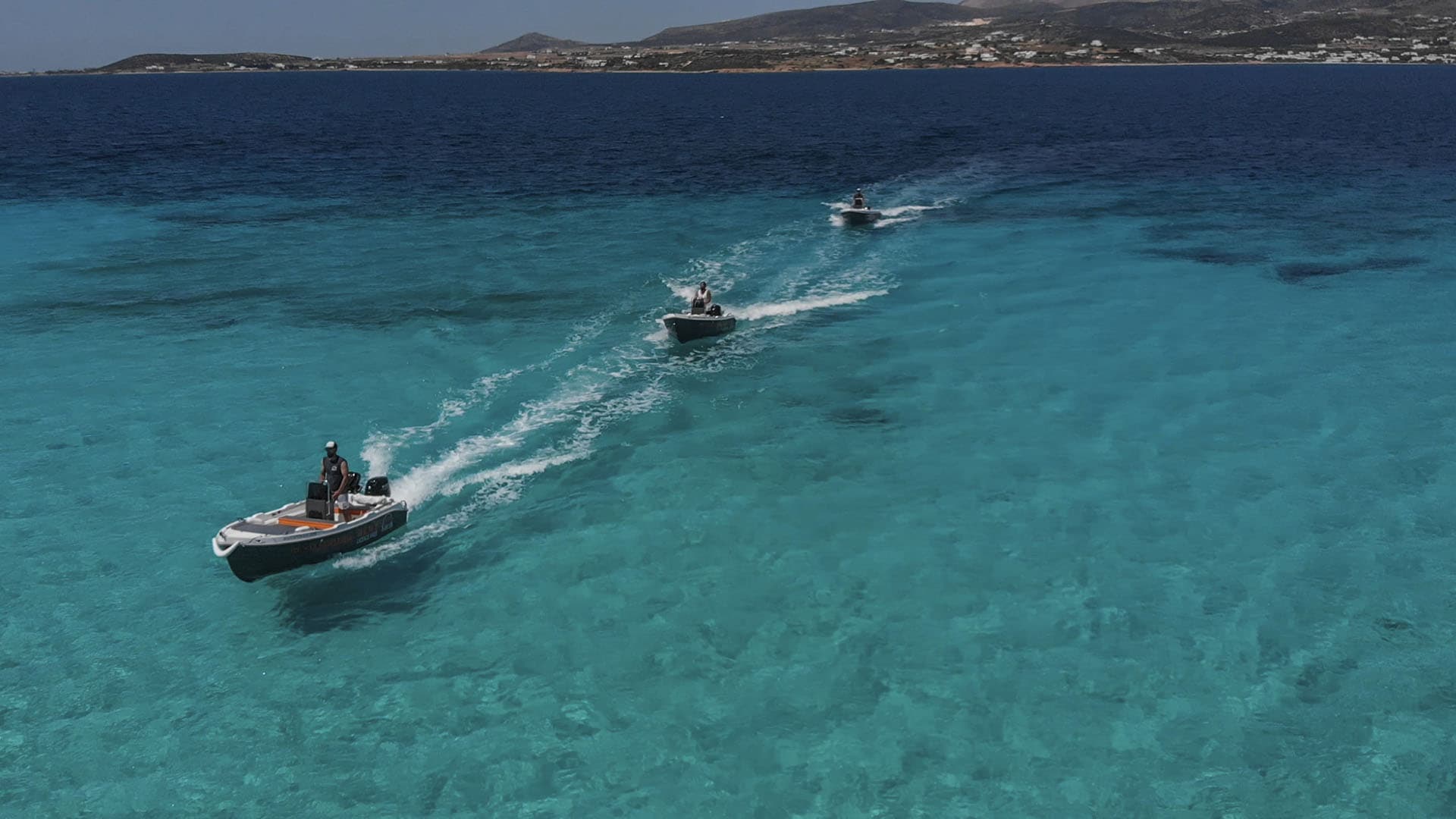 Paros License-Free Boat Adventure – Half Day or Full Day